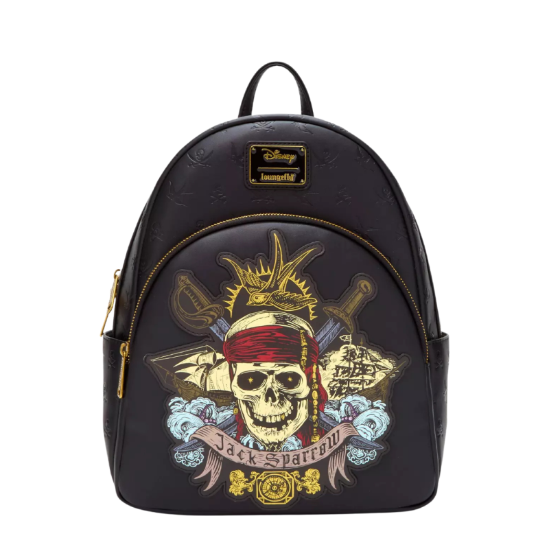 Sac à dos Jack sparrow skull Pirates des caraibes LOUNGEFLY