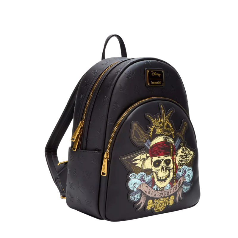 Sac à dos Jack sparrow skull Pirates des caraibes LOUNGEFLY