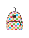Sac à dos checkered colorfull Mickey Mouse and friends LOUNGEFLY