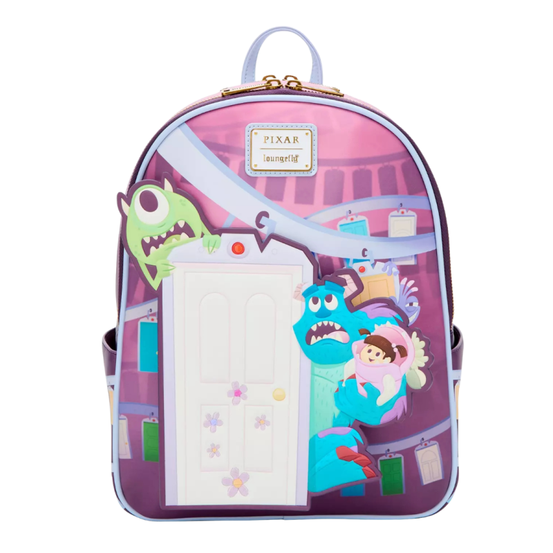Sac à dos door scène Monstres & cie LOUNGEFLY