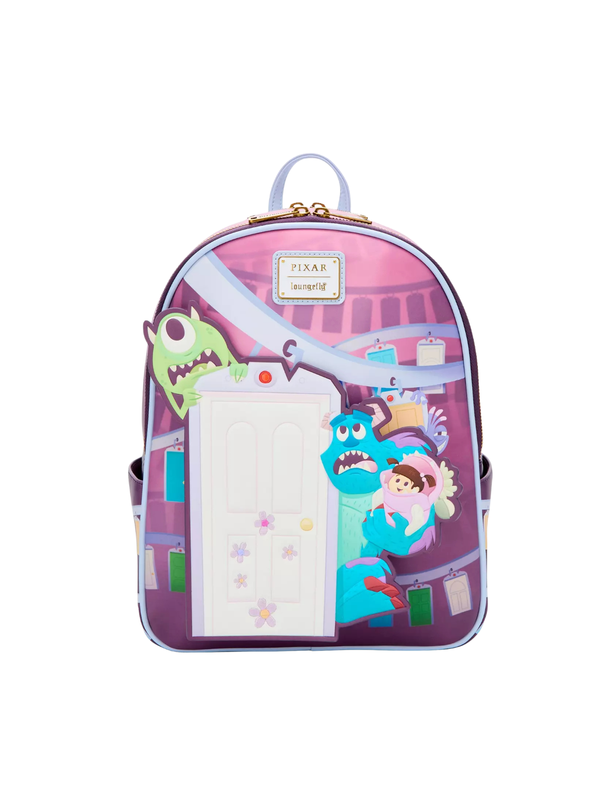 Sac à dos door scène Monstres & cie LOUNGEFLY