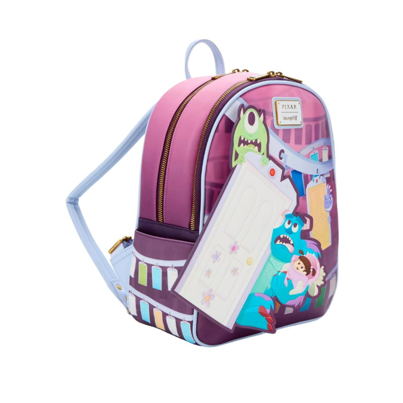 Sac à dos door scène Monstres & cie LOUNGEFLY