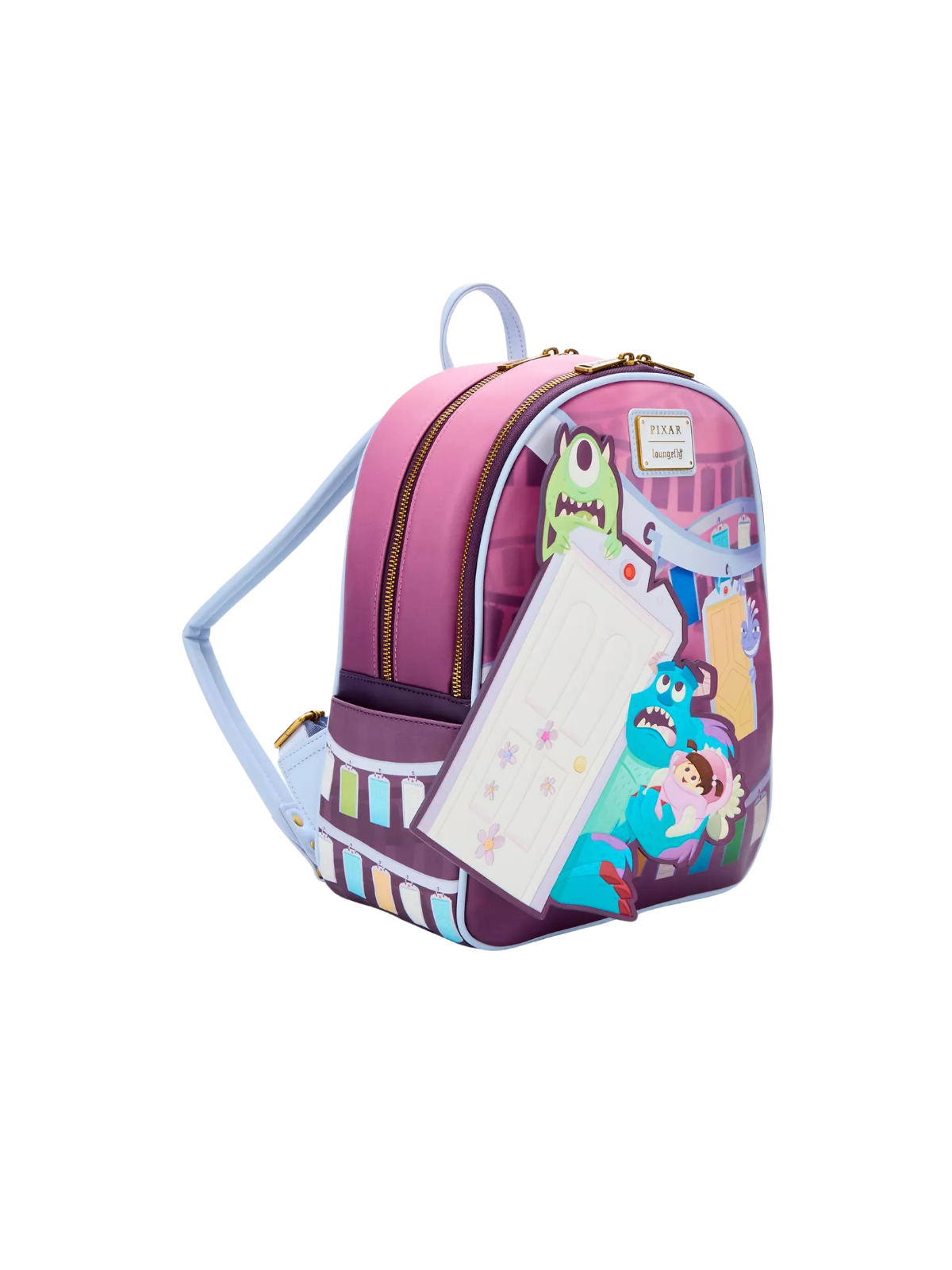 Sac à dos door scène Monstres & cie LOUNGEFLY