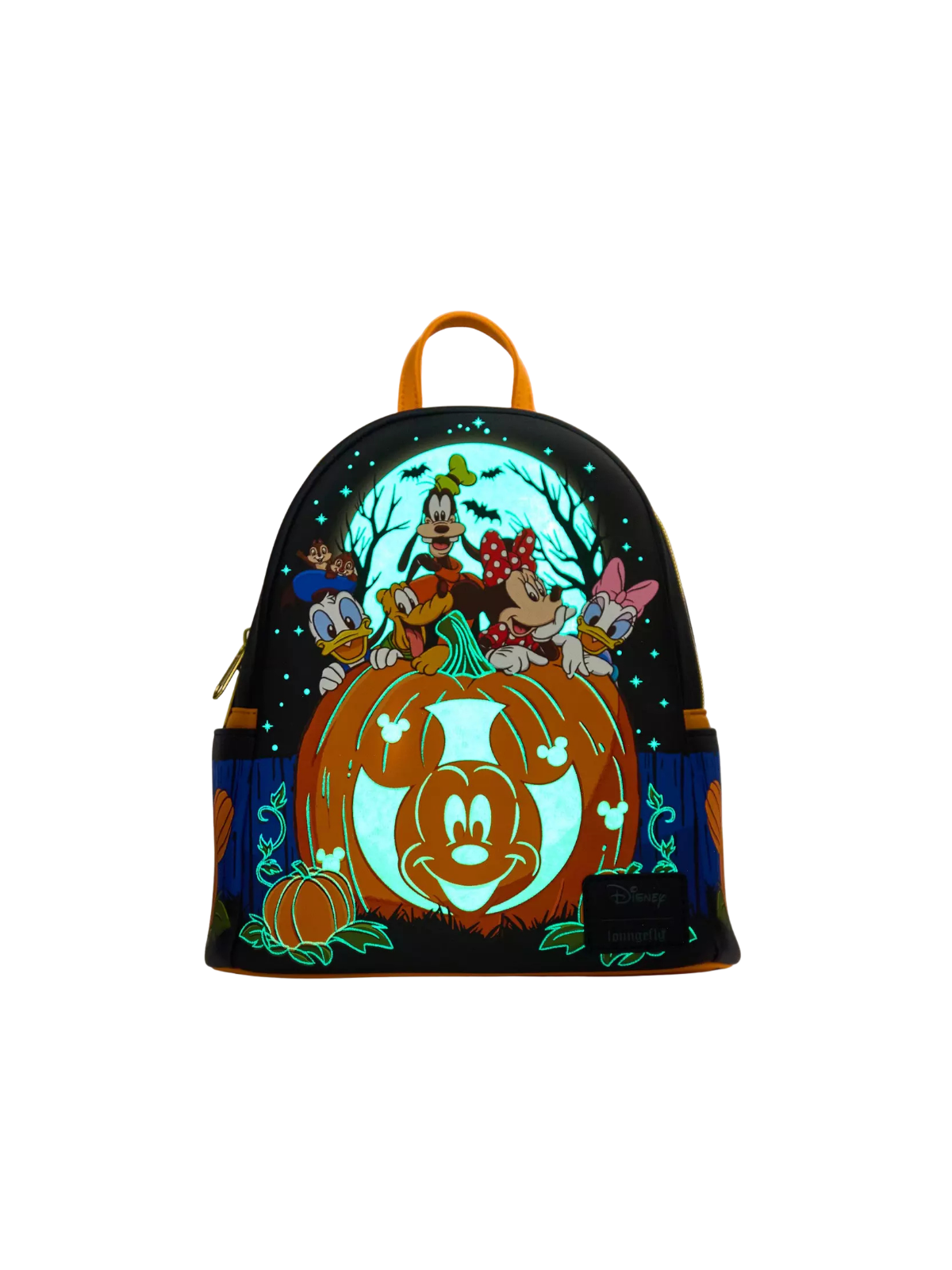 Sac à dos halloween pumpkin Mickey and friends LOUNGEFLY