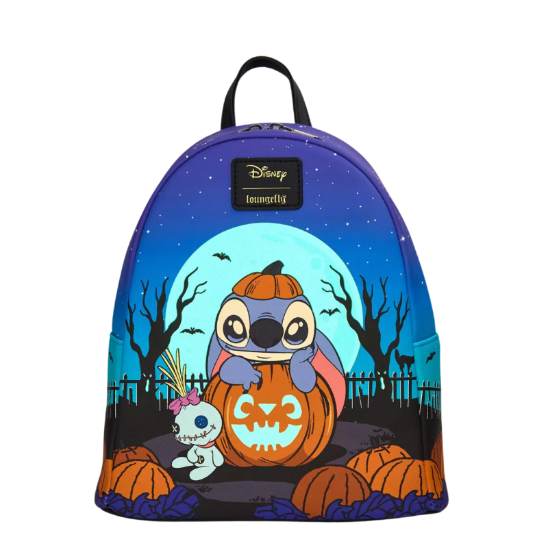 Sac à dos pumpkin Stitch LOUNGEFLY