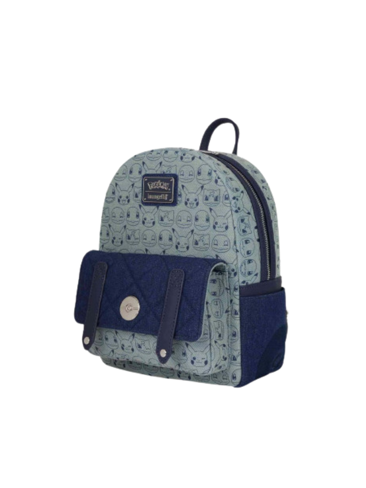 Sac à dos faux denim Pokémon LOUNGEFLY
