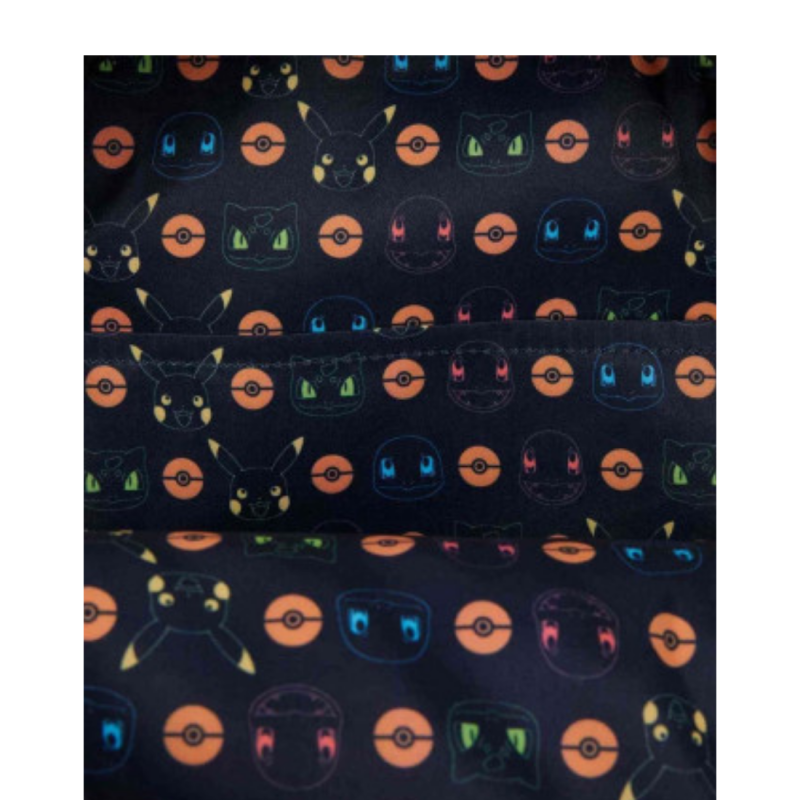 Sac à dos faux denim Pokémon LOUNGEFLY
