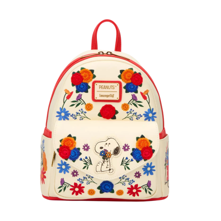 Sac à dos peanuts floral Snoopy LOUNGEFLY