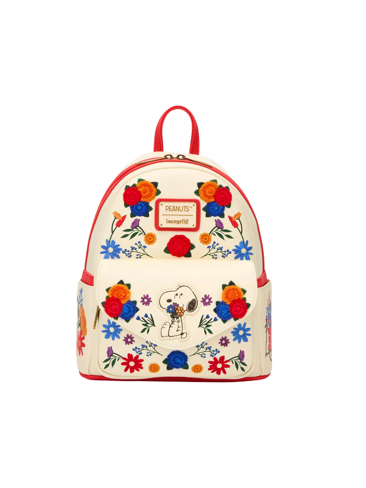 Sac à dos peanuts floral Snoopy LOUNGEFLY