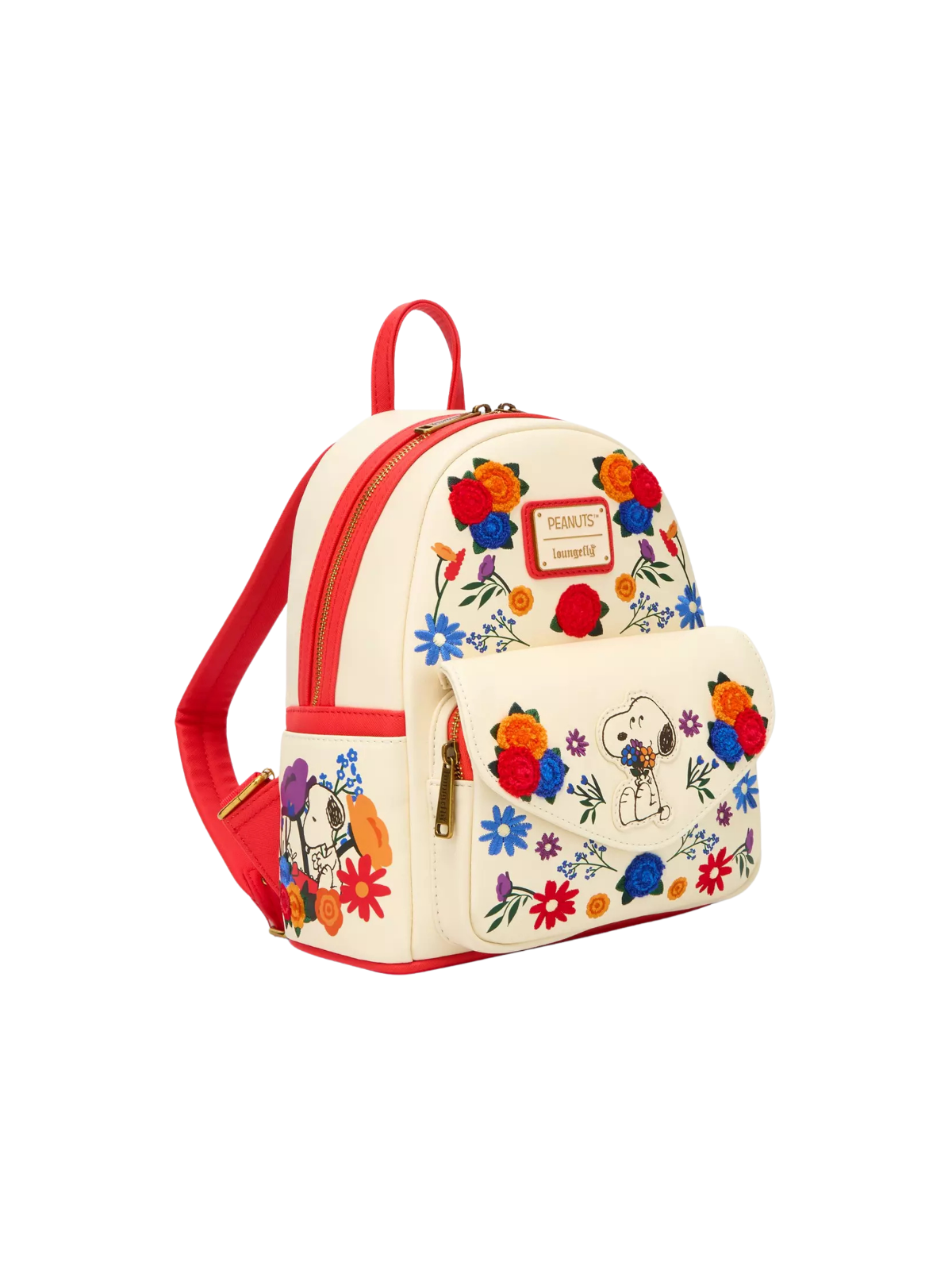 Sac à dos peanuts floral Snoopy LOUNGEFLY