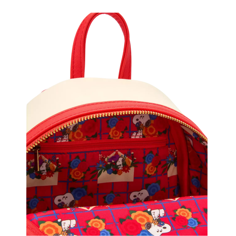Sac à dos peanuts floral Snoopy LOUNGEFLY