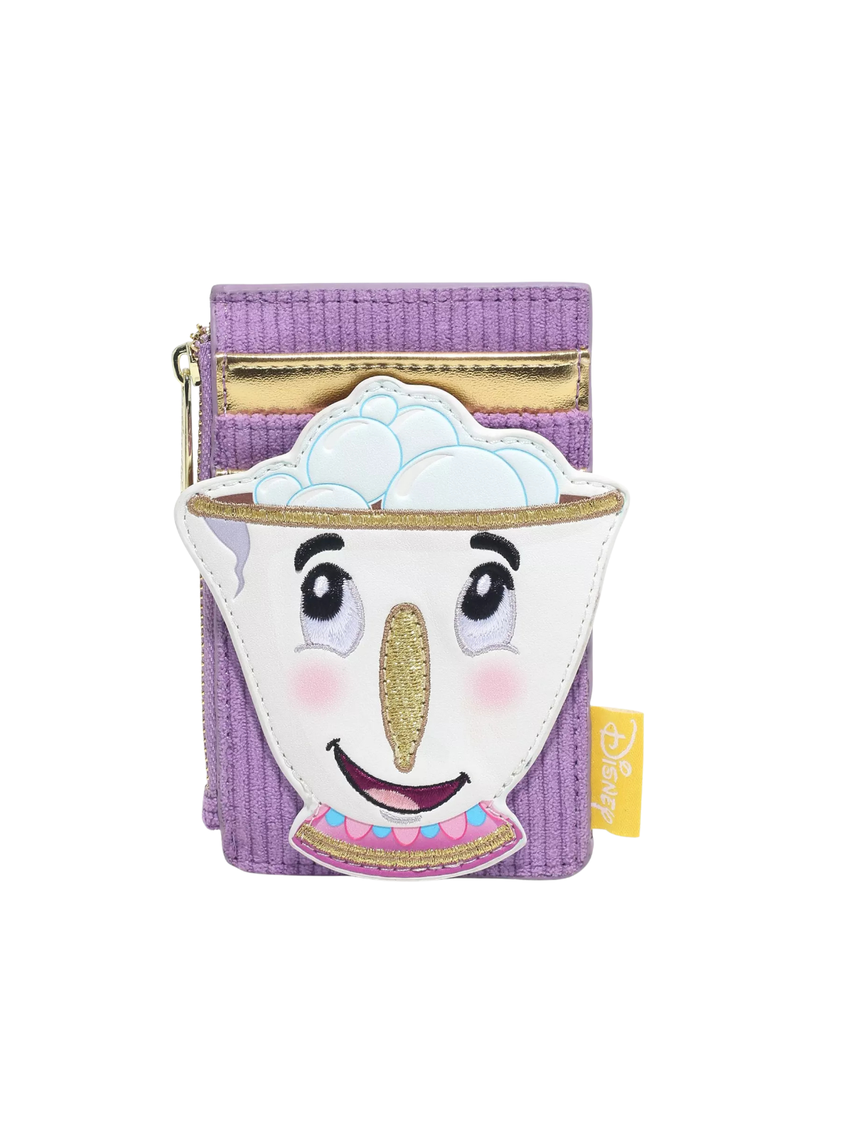 Porte cartes Zip figural La belle & la bête LOUNGEFLY