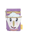 Porte cartes Zip figural La belle & la bête LOUNGEFLY