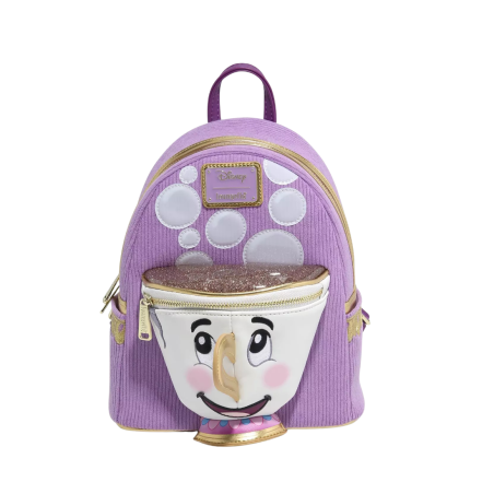 Sac à dos Zip figural la belle & la bête LOUNGEFLY