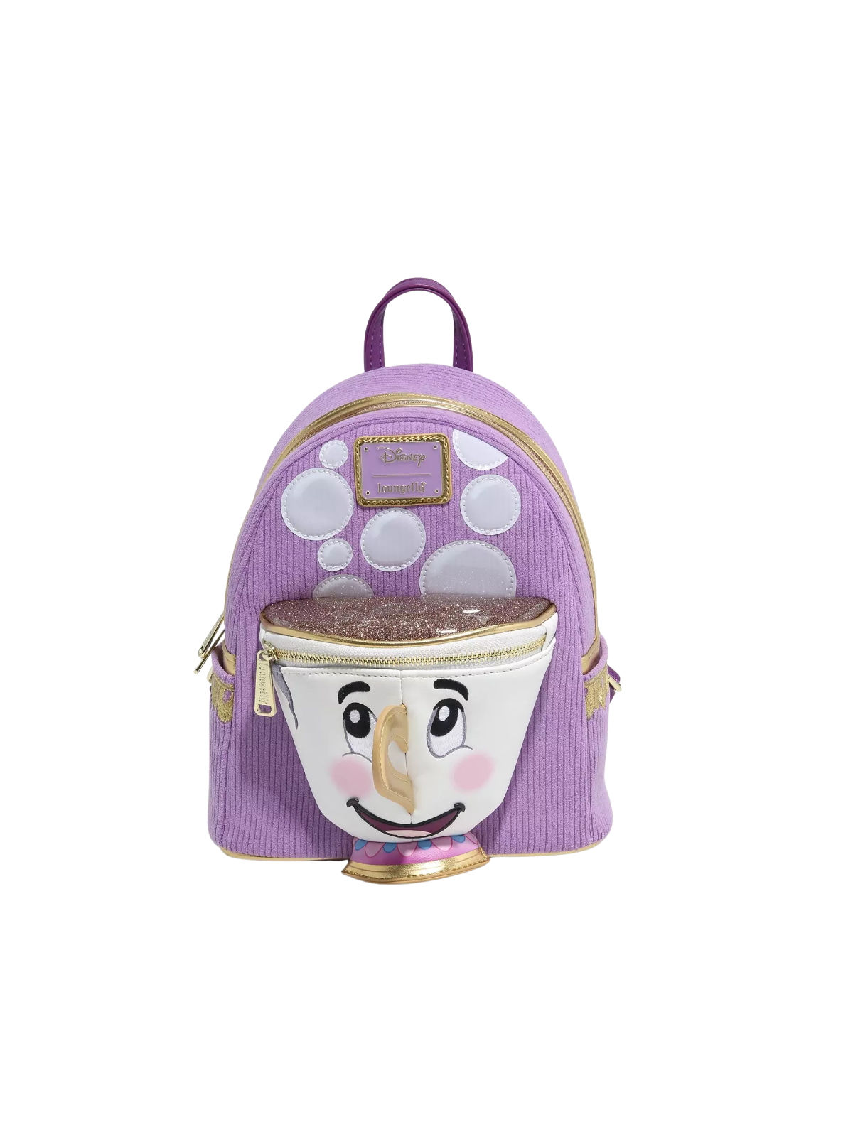 Sac à dos Zip figural la belle & la bête LOUNGEFLY