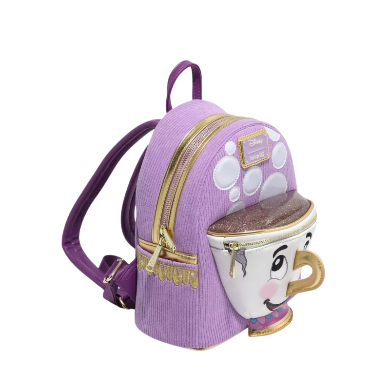 Sac à dos Zip figural la belle & la bête LOUNGEFLY