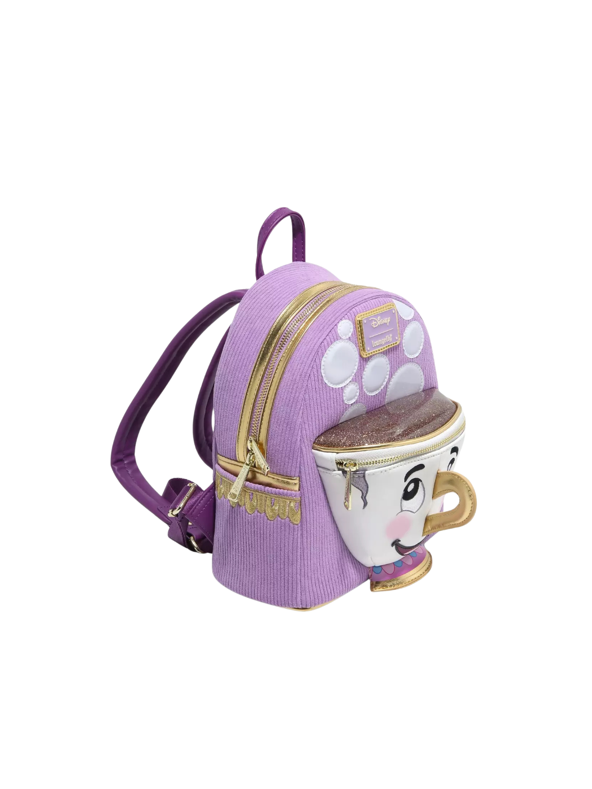 Sac à dos Zip figural la belle & la bête LOUNGEFLY