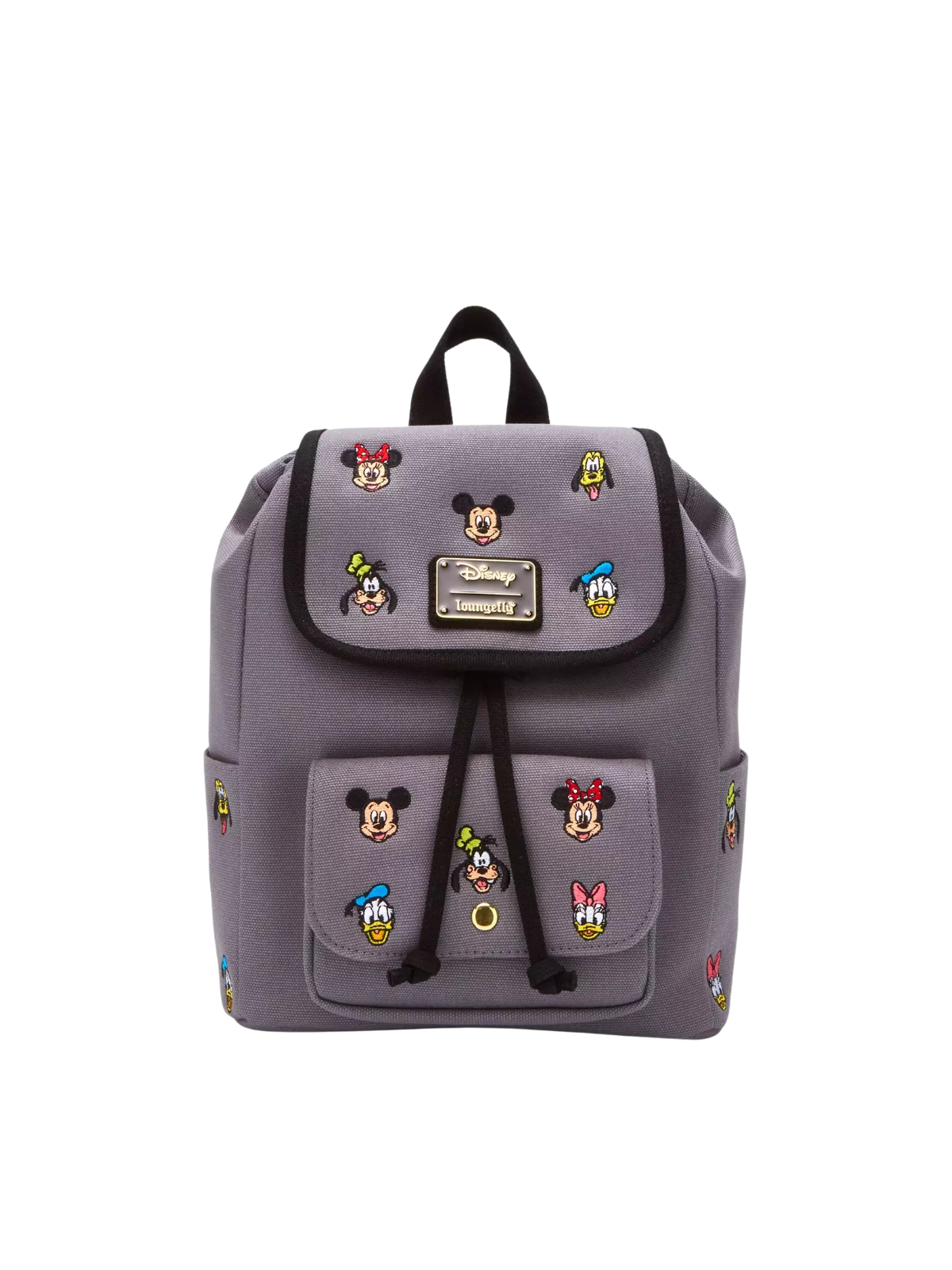 Sac à dos embroidered canvas Mickey and friends LOUNGEFLY