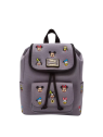 Sac à dos embroidered canvas Mickey and friends LOUNGEFLY