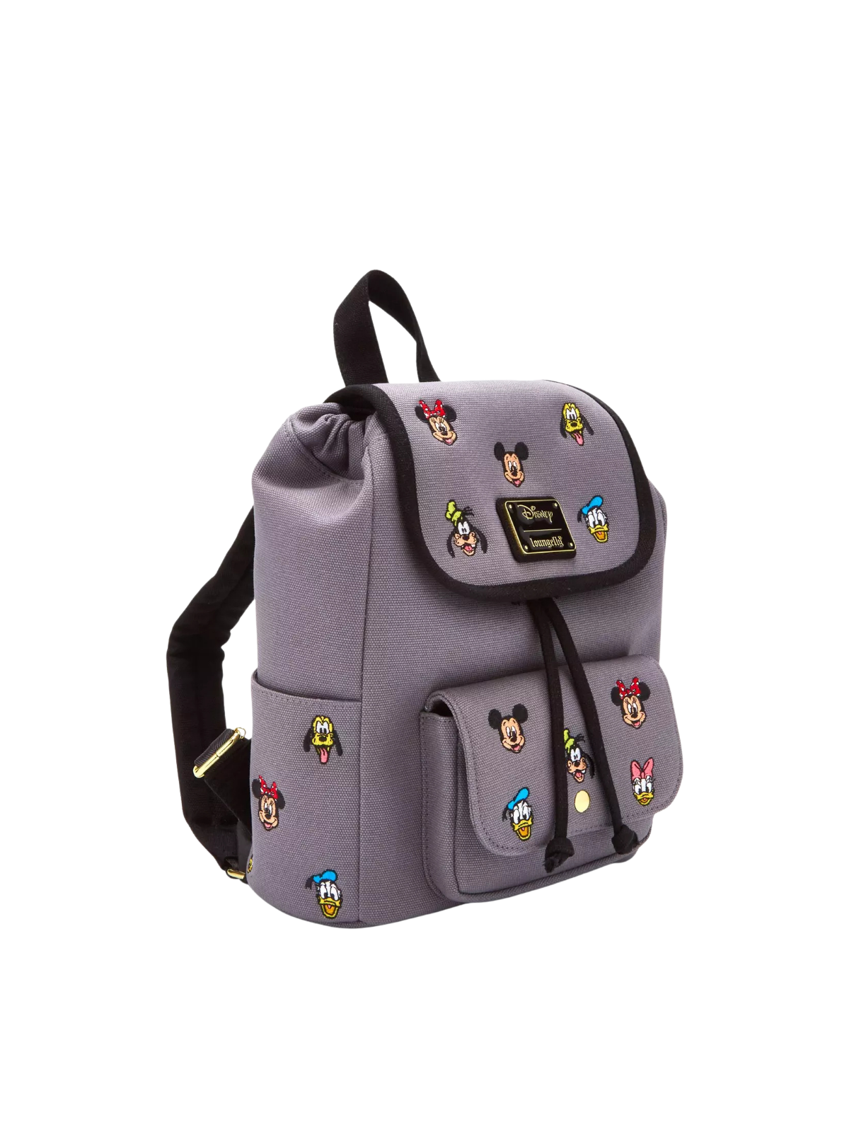 Sac à dos embroidered canvas Mickey and friends LOUNGEFLY