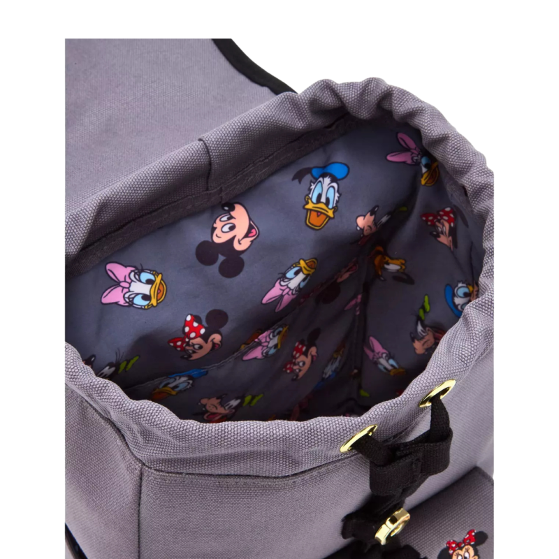 Sac à dos embroidered canvas Mickey and friends LOUNGEFLY