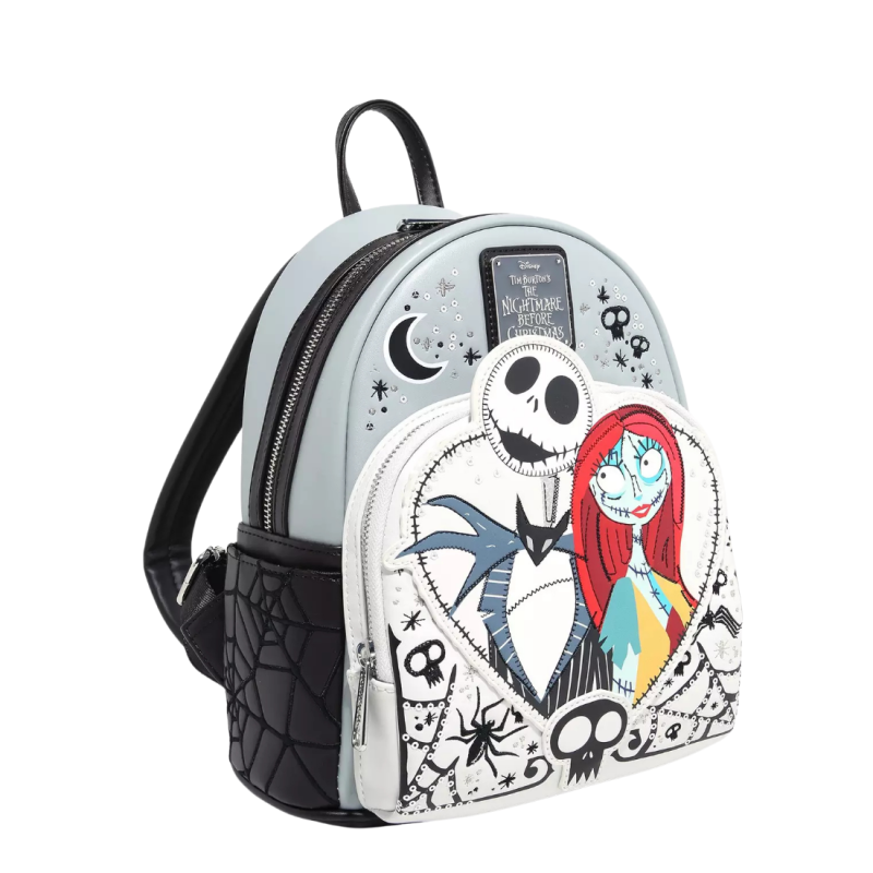 Sac à dos Jack & Sally heart l'étrange noël de Mr Jack LOUNGEFLY