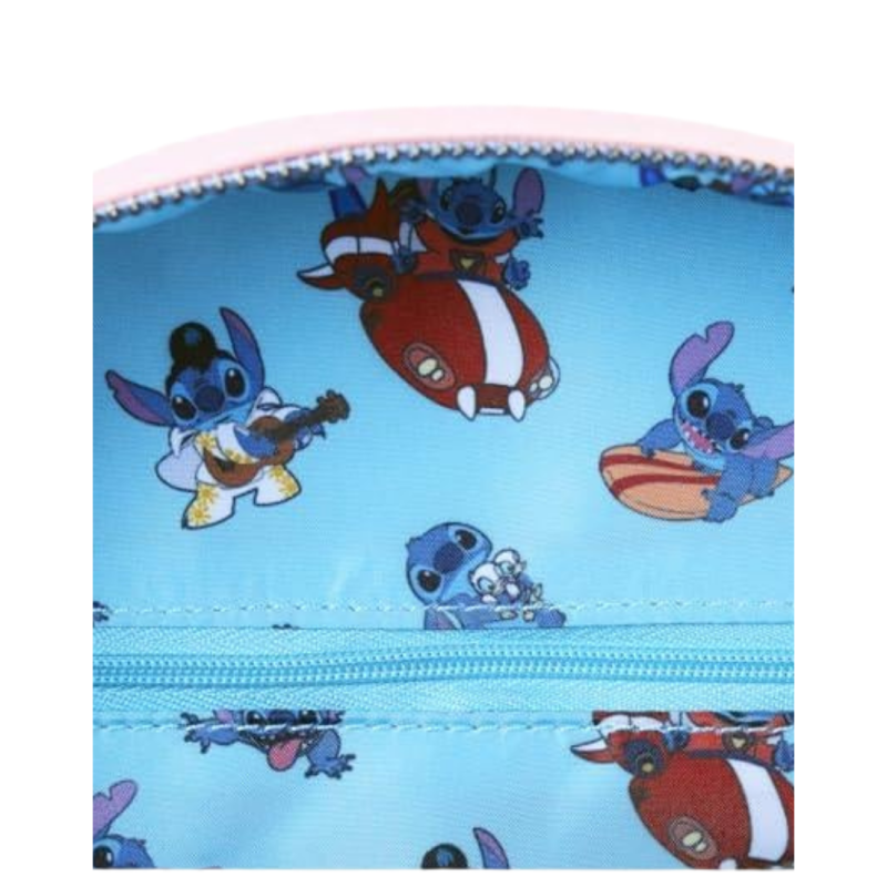 Sac à dos jaase colorblock Stitch LOUNGEFLY