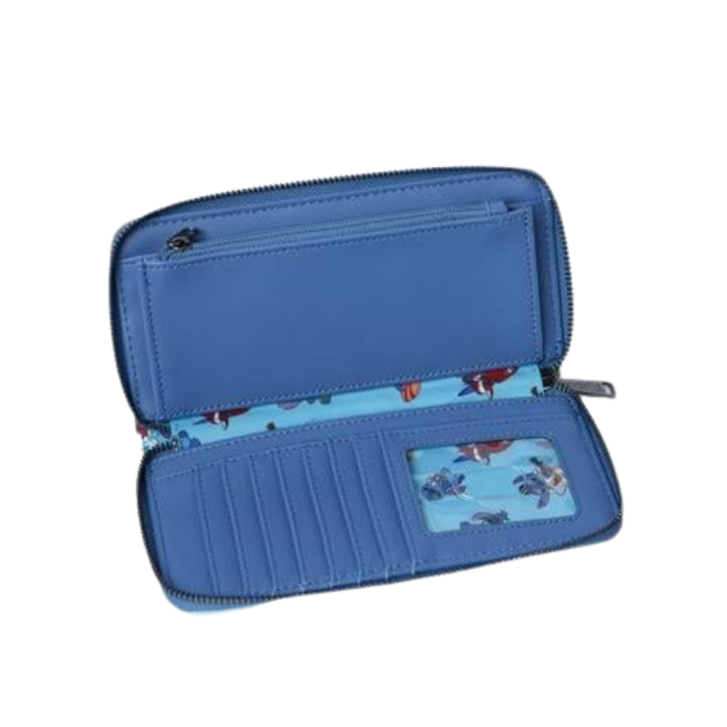 Portefeuille Jaase colorblock Stitch LOUNGEFLY