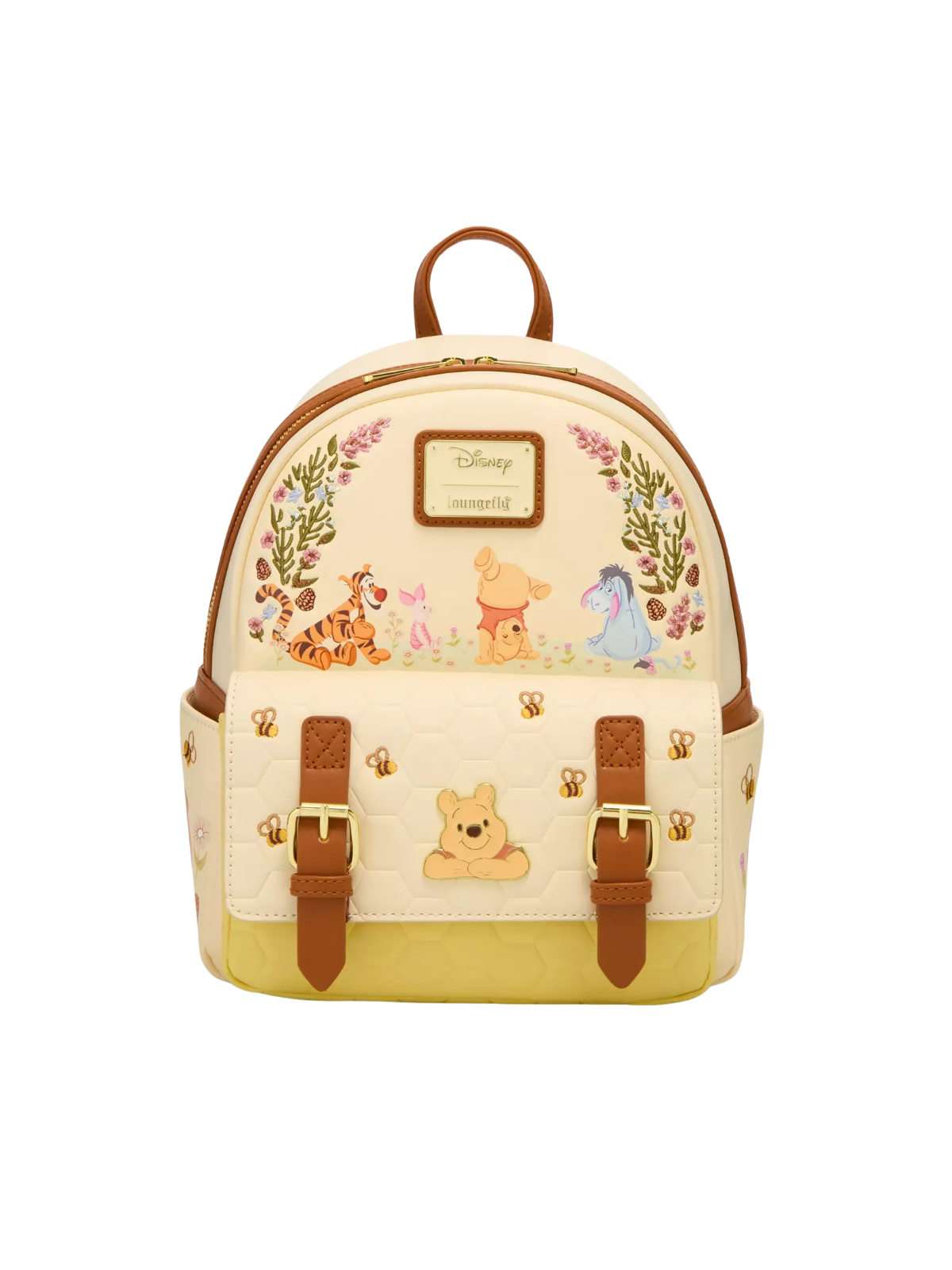 Sac à dos floral pooh bear and friends Winnie l'ourson LOUNGEFLY