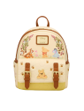 Sac à dos floral pooh bear and friends Winnie l'ourson LOUNGEFLY