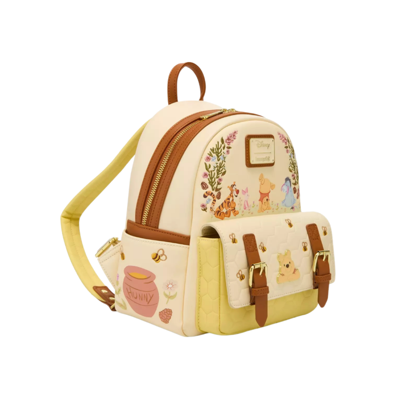 Sac à dos floral pooh bear and friends Winnie l'ourson LOUNGEFLY