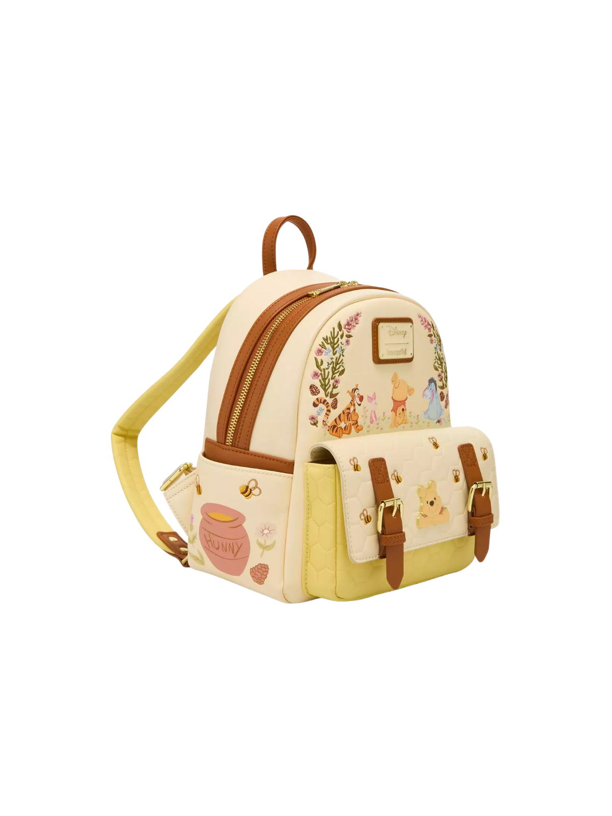 Sac à dos floral pooh bear and friends Winnie l'ourson LOUNGEFLY