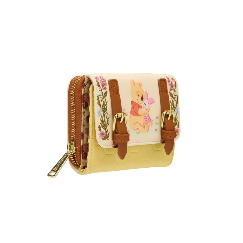 Portefeuille floral pooh bear and friends Winnie l'ourson LOUNGEFLY