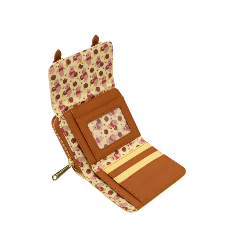 Portefeuille floral pooh bear and friends Winnie l'ourson LOUNGEFLY
