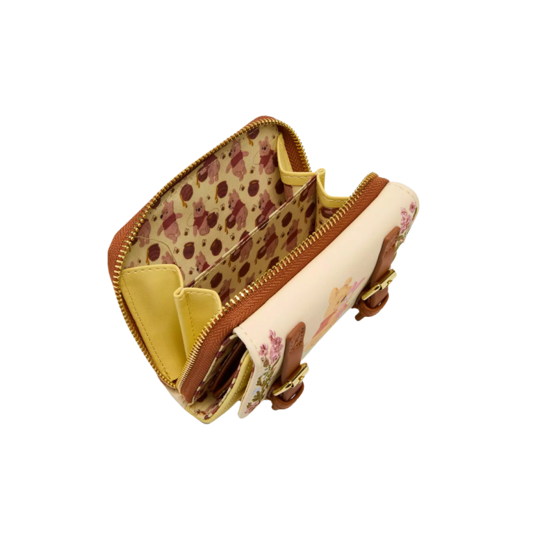 Portefeuille floral pooh bear and friends Winnie l'ourson LOUNGEFLY