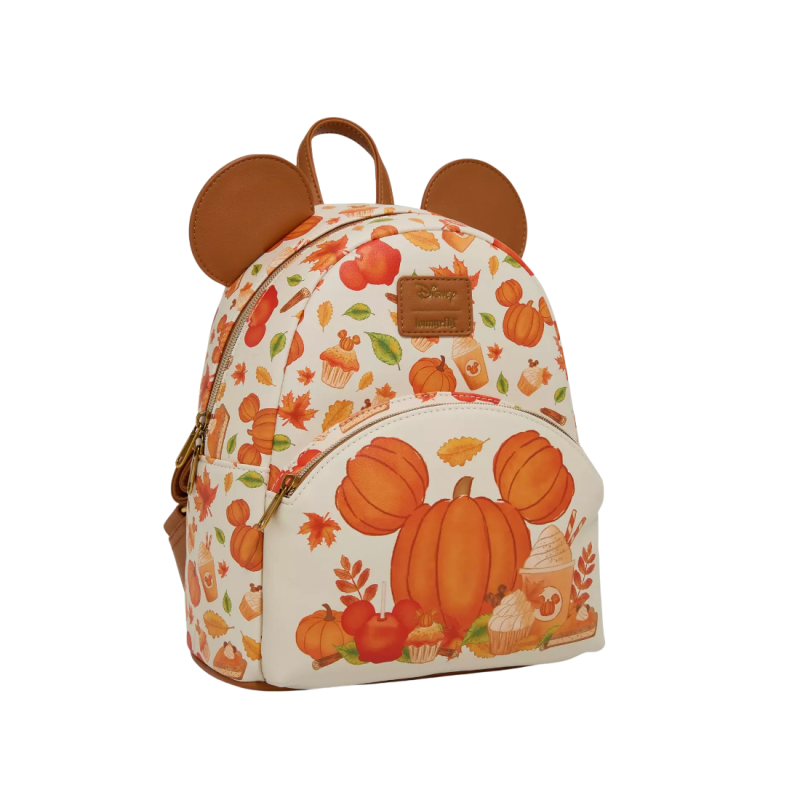 Sac à dos pumpkin fall treats scented Mickey Mouse LOUNGEFLY