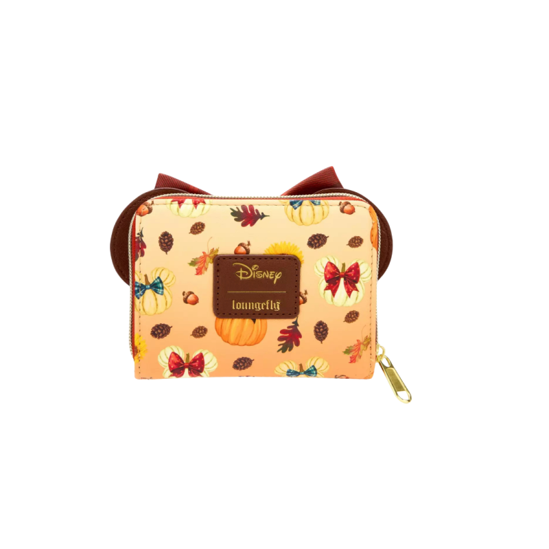 Portefeuille fall pumpkin Minnie Mouse LOUNGEFLY