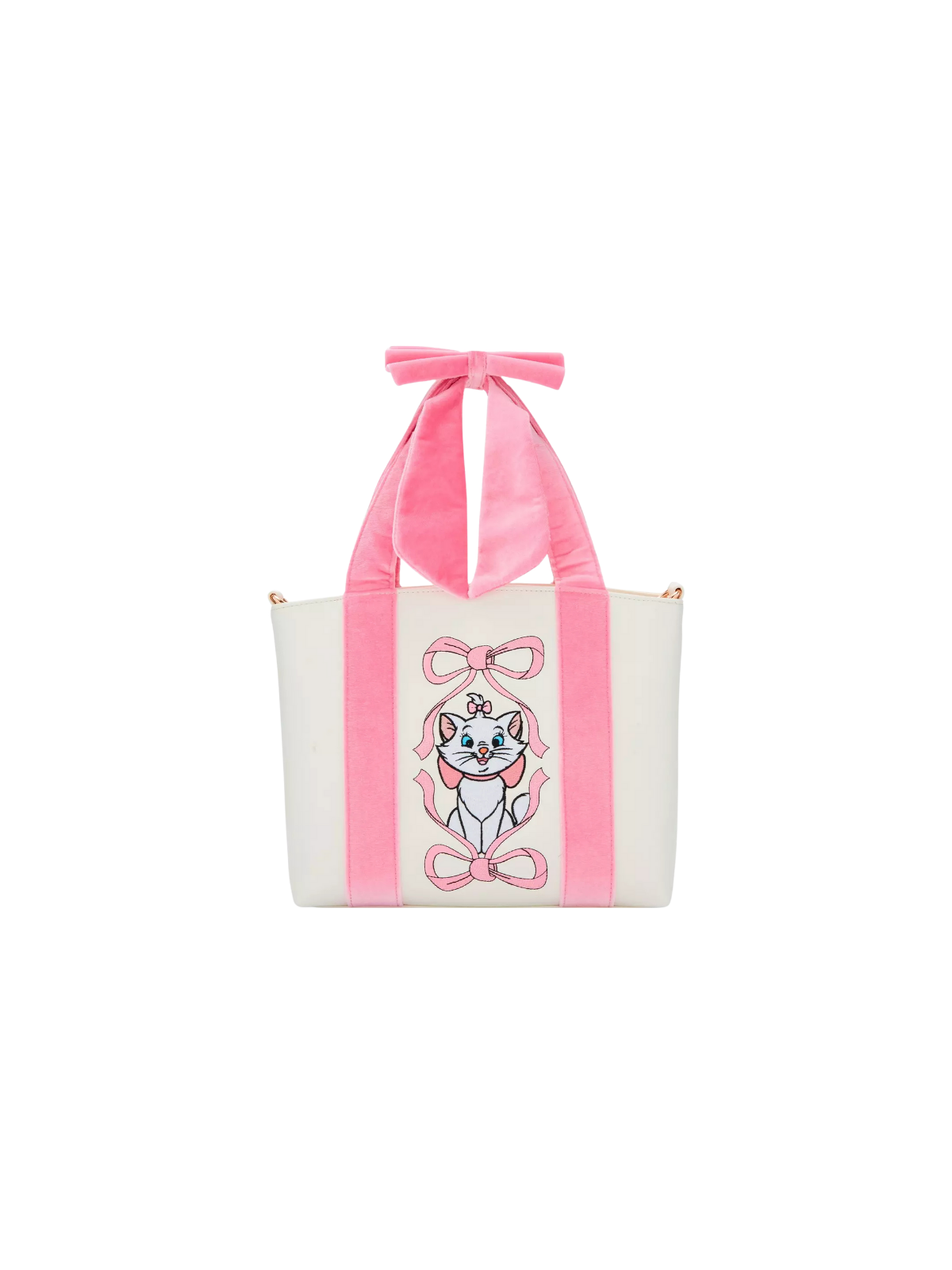 Tote Bag Marie velvet bow Les Aristochats LOUNGEFLY