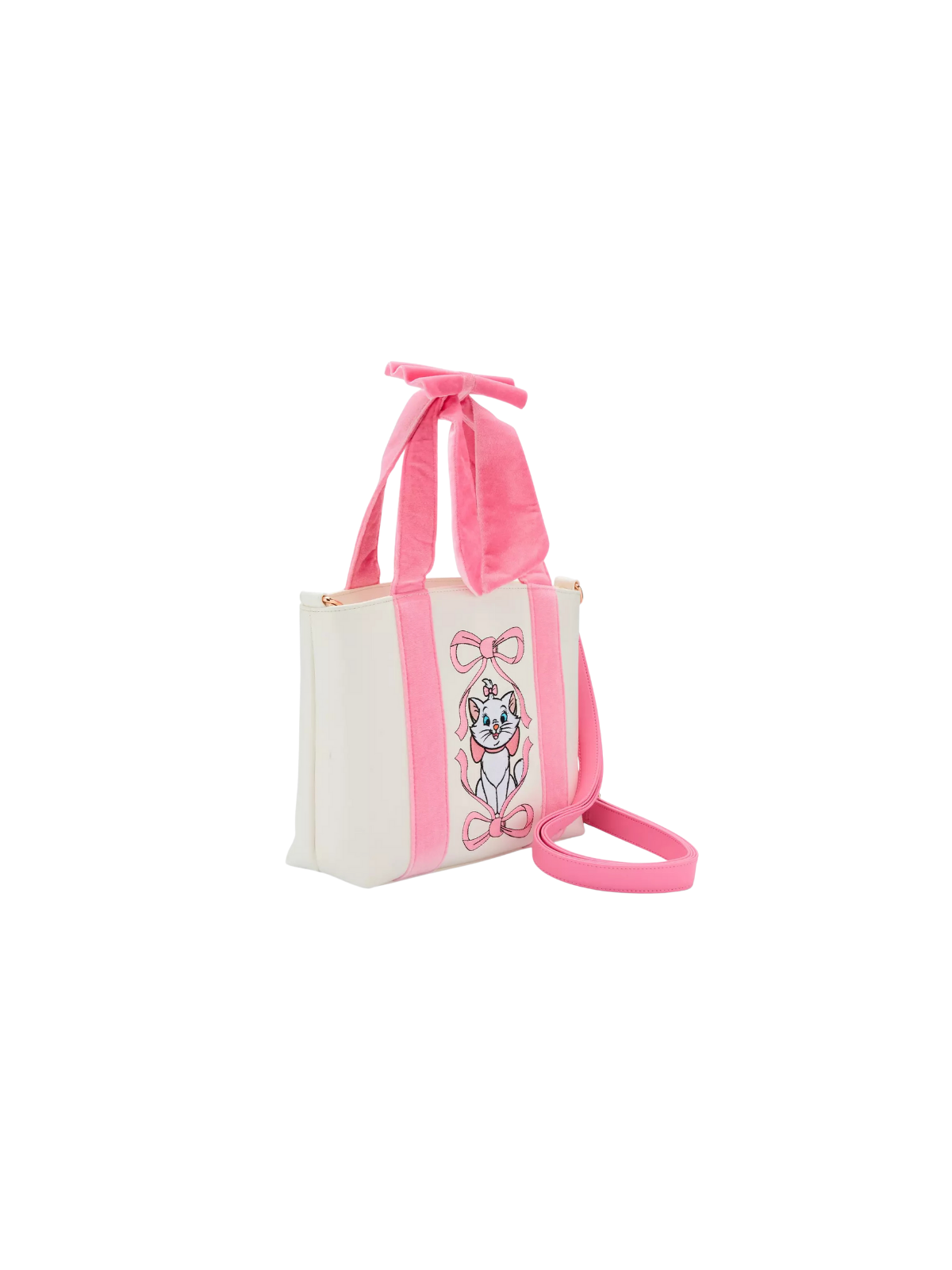 Tote Bag Marie velvet bow Les Aristochats LOUNGEFLY