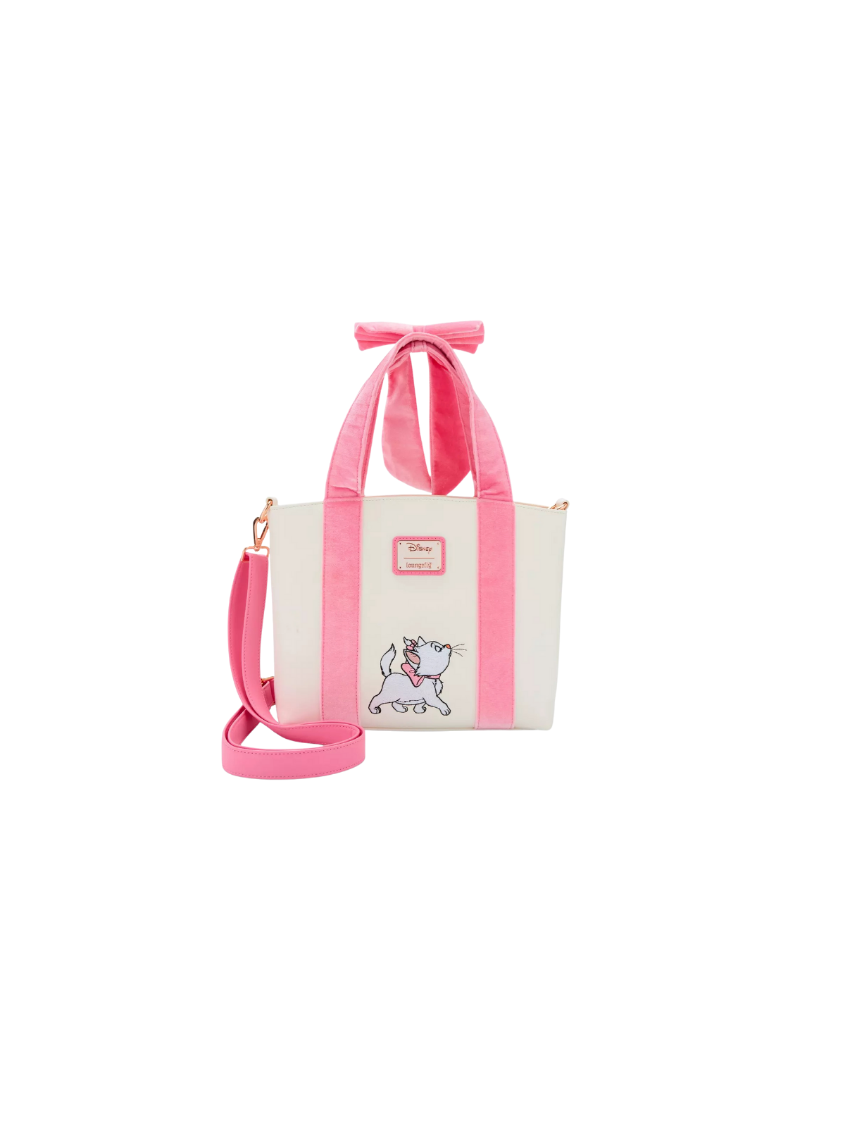 Tote Bag Marie velvet bow Les Aristochats LOUNGEFLY