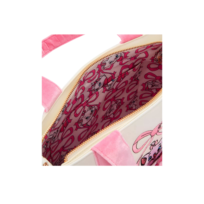 Tote Bag Marie velvet bow Les Aristochats LOUNGEFLY