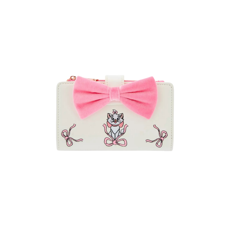 Portefeuille Marie velvet bow Les Aristochats LOUNGEFLY