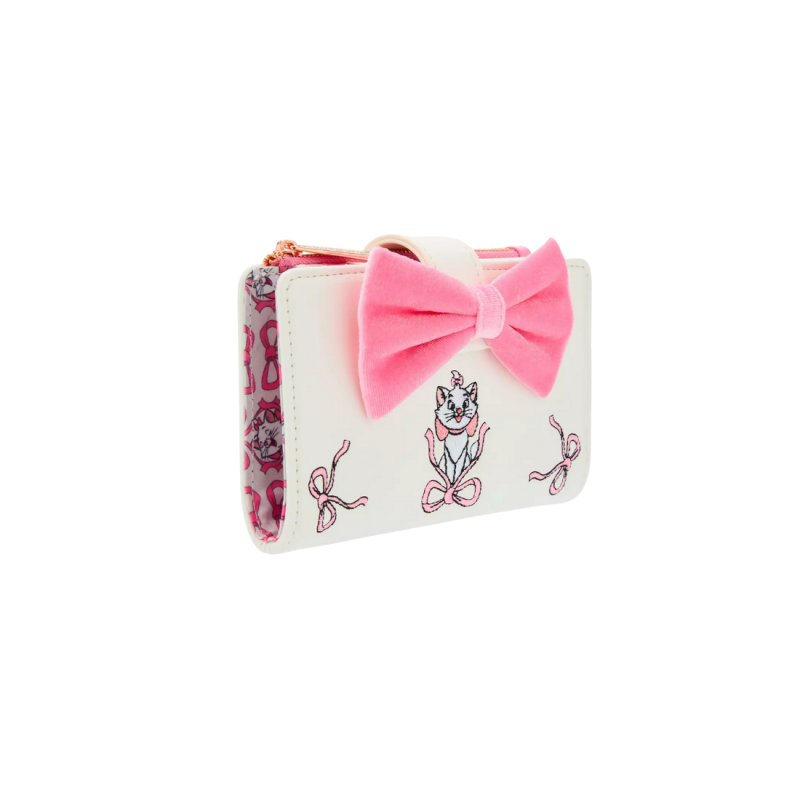 Portefeuille Marie velvet bow Les Aristochats LOUNGEFLY