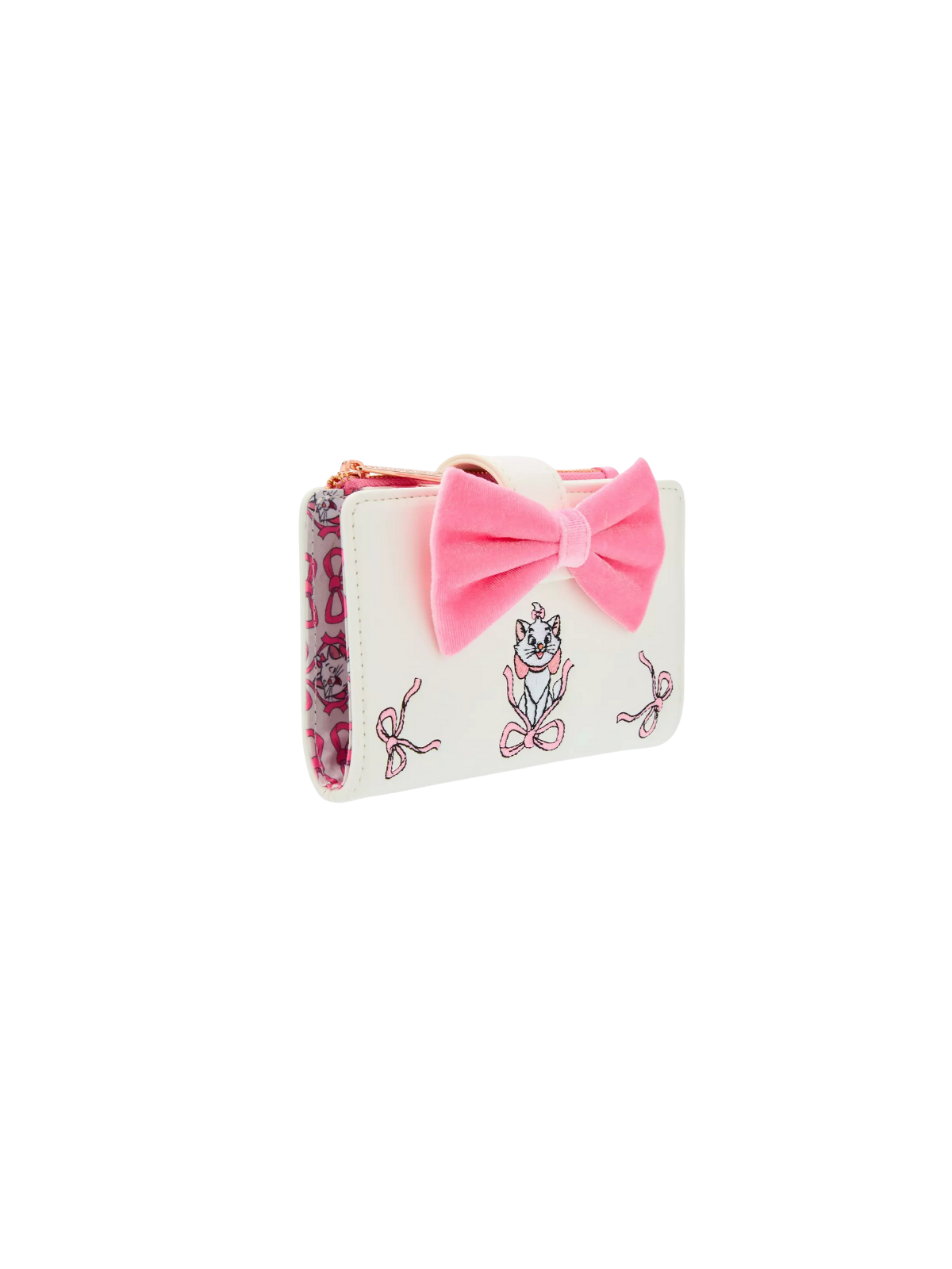 Portefeuille Marie velvet bow Les Aristochats LOUNGEFLY