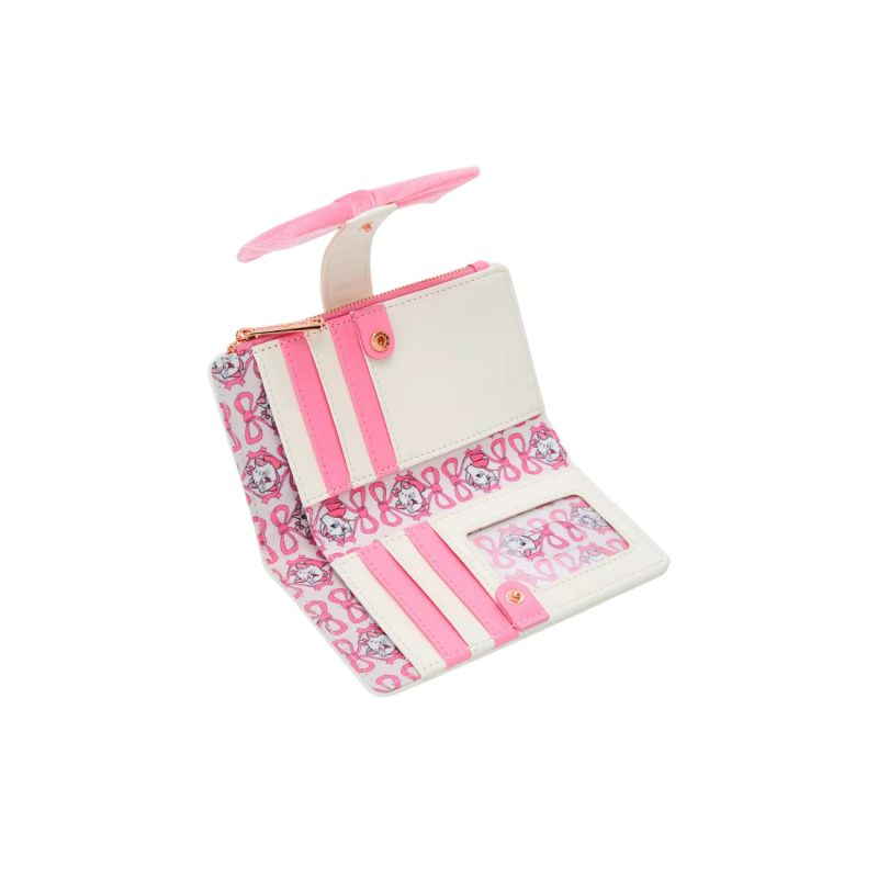Portefeuille Marie velvet bow Les Aristochats LOUNGEFLY