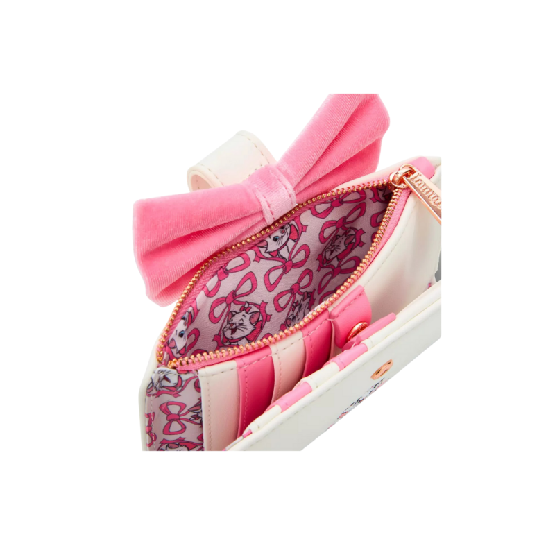 Portefeuille Marie velvet bow Les Aristochats LOUNGEFLY
