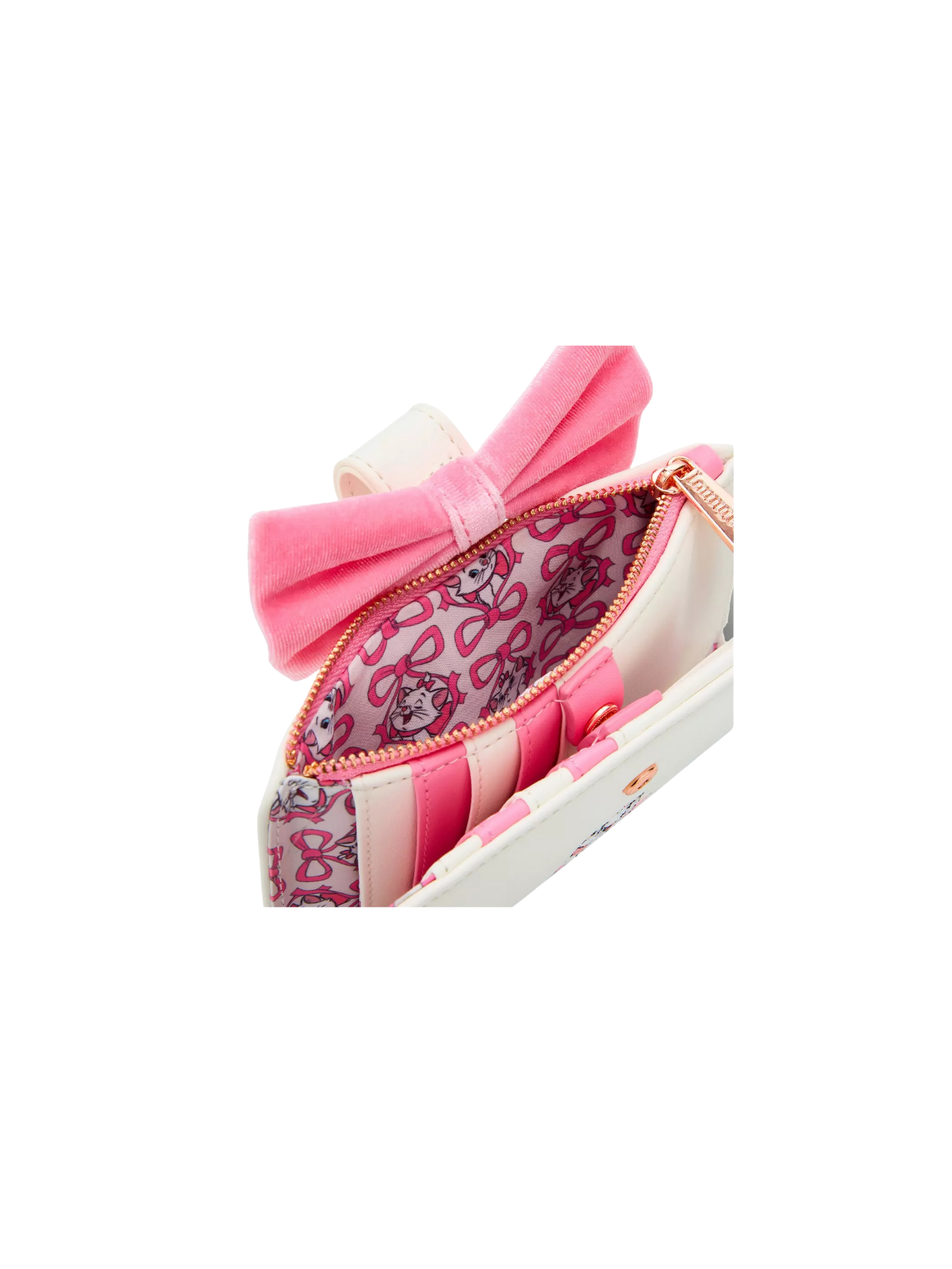 Portefeuille Marie velvet bow Les Aristochats LOUNGEFLY