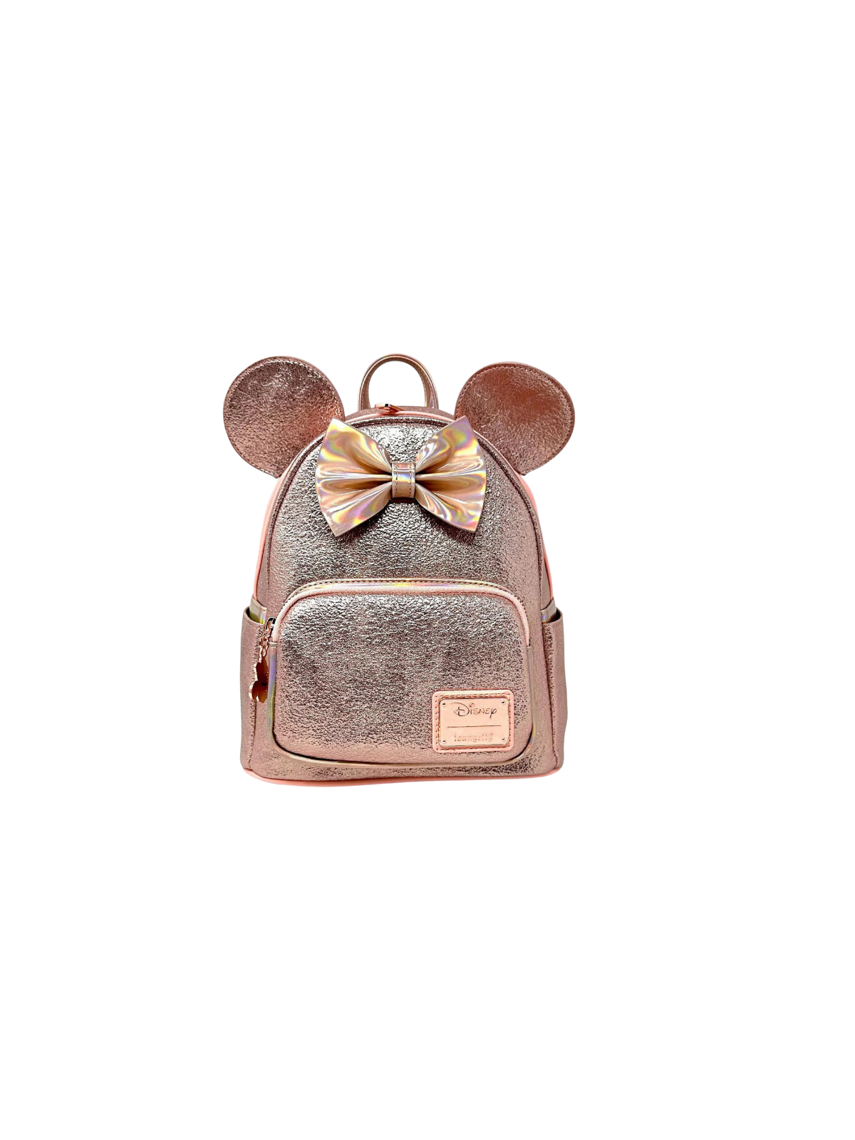 Sac à dos pink rose metallic Minnie Mouse LOUNGEFLY