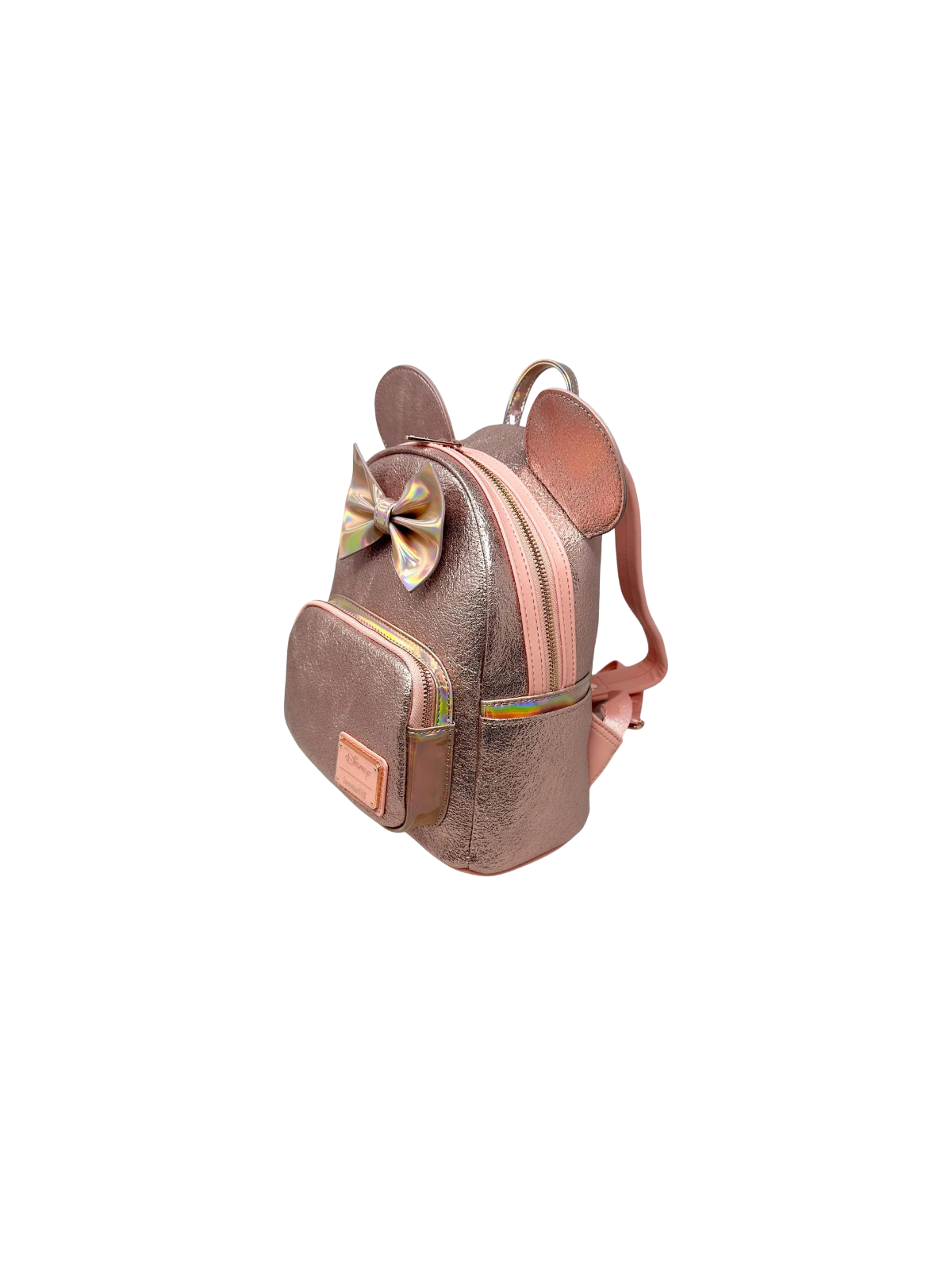 Sac à dos pink rose metallic Minnie Mouse LOUNGEFLY