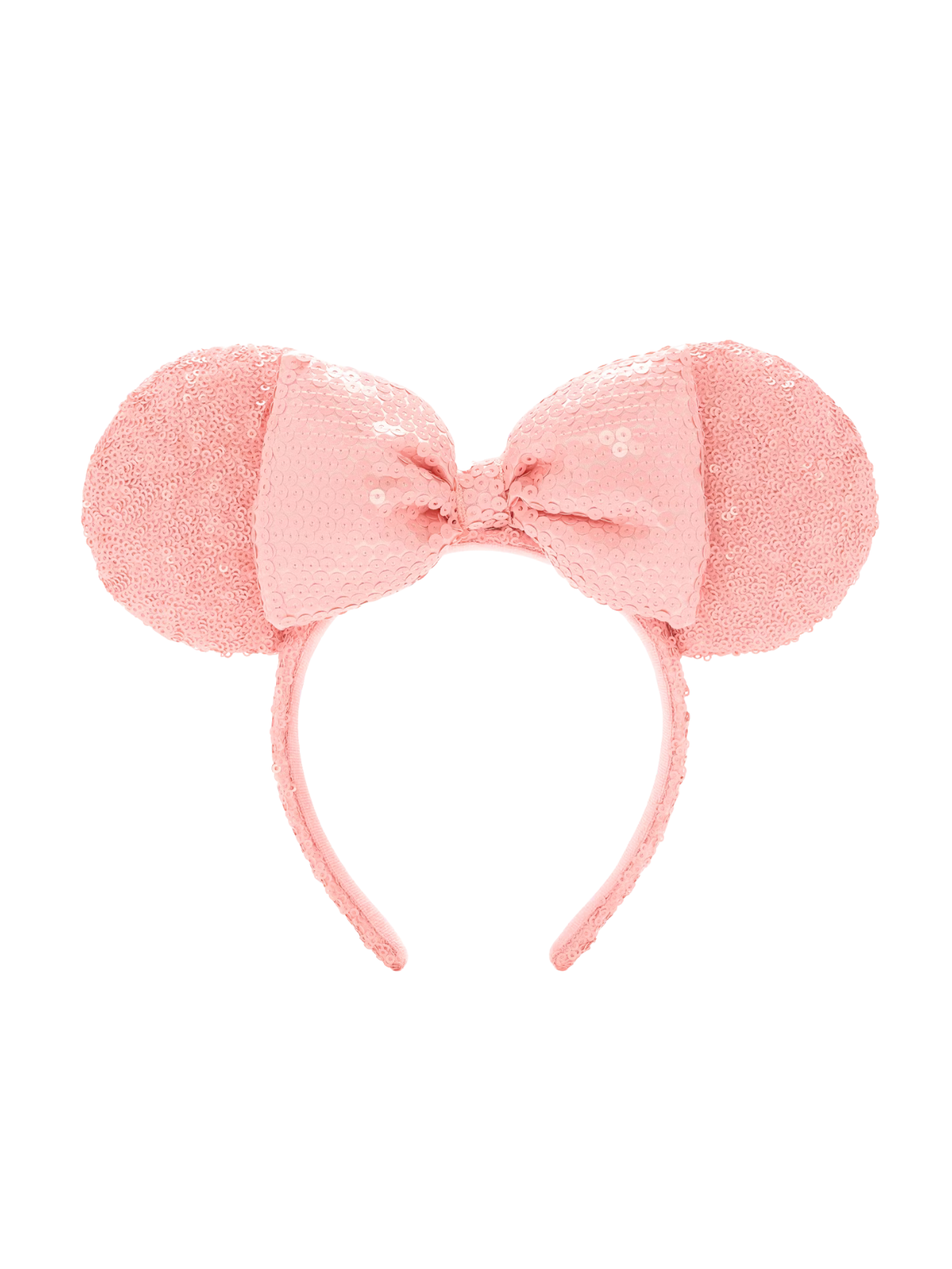 Ears sequins rose Minnie Mouse Disney